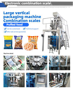 Automático de aire inflado 100g <span class=keywords><strong>Doritos</strong></span> chips patatas fritas nitrógeno llenado máquina de embalaje precio - Product Image 4