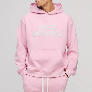 ชุดฮู้ดดี้และกางเกงจ็อกกิ้งผู้ชายไซส์ใหญ่ ระบายอากาศได้ดี เป็นมิตรกับสิ่งแวดล้อม กันลม ผลิตจากผ้าฝ้าย ทรงเข้ารูป พร้อมชุดจ็อกกิ้งไซส์ใหญ่พิเศษ สกรีนโลโก้ได้ตามต้องการ - Product Image 5