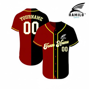 <b>Top</b> Quality Baseball Uniform Set <b>Plus</b> <b>Size</b> Sportswear 100% Polyester Breathable Quick Dry Custom Team Name Logo Printing - Product Image 1