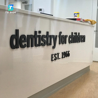 Lettres en relief en acier inoxydable de haute qualité, finition bronze brossé, pour enseignes extérieures durables de magasins et entreprises
