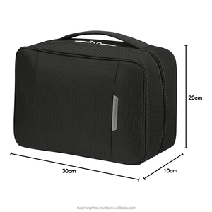 Wholesale Travel <b>Makeup</b> Bag Custom Logo Cosmetic Organizer Pouch Bags <b>for</b> Men <b>Storage</b> Toiletry Cosmetic Bags - Product Image 3