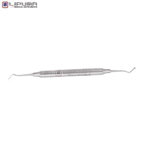 Instrumento Dental de Amalgama de Doble Extremo de Calidad Premium, Número Fig. 1 Herramienta Manual de Acero Inoxidable para Rellenos Dentales Restauradores - Product Image 3