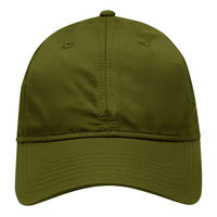 Casquette de baseball unisexe vert olive à 7 panneaux, ajustable, en toile unie avec image sur le panneau avant, chapeau décontracté pour adultes