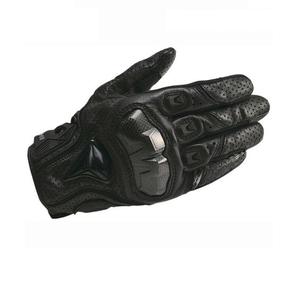 Guantes de Motocicleta Personalizados para Hombre, de Cuero Perforado, con Protección de Nudillos Rígidos, Transpirables, de Malla, para Carreras y Conducción - Product Image 3