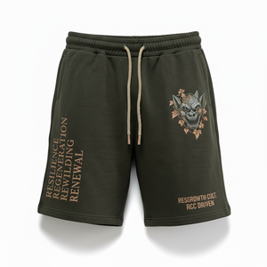 Custom Unisex Applique Patch Hoodie Shorts <b>Set</b> Graphic Streetwear Two Piece OEM ODM Private Label Apparel Manufacturer - Product Image 5