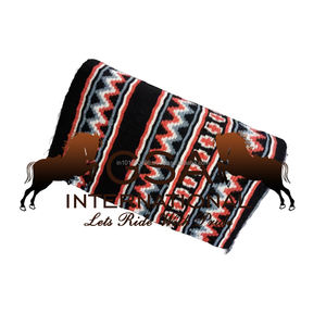 Selle de cheval GSA Western Show, 100% laine de Nouvelle-Zélande, 34x42, haute qualité, pour cavaliers, sports et compétitions - Product Image 6