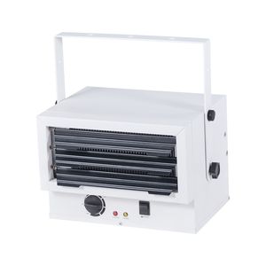 Riscaldatore Elettrico da Garage 5000 Watt, Bassa Rumorosità, Montaggio a Soffitto, Elemento Riscaldante in Mica, 2 Impostazioni, Protezione da Surriscaldamento - Product Image 1