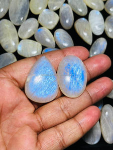 Cristales de piedras preciosas de piedra lunar Africana natural a granel al por mayor, piedra semipreciosa para fabricación de joyas certificadas por terceros - Product Image 3
