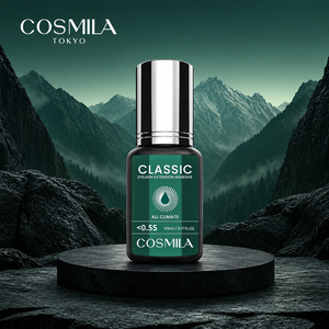 กาวต่อขนตา COSMILA รุ่นคลาสสิค แห้งภายใน <0.5 วินาที ติดทนนาน 8 สัปดาห์ จากญี่ปุ่น HQ-Free ใช้งานง่าย แยกเส้นขนตาได้ดี แห้งเร็ว กันน้ำมัน ขนาด 5 มล. - Product Image 1
