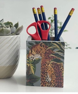 Portalápices de Escritorio, Accesorios de Papelería, Organizador de Bolígrafos, Soporte para Lápices, Diseño Art Deco Colgante para Uso en el Hogar y la Oficina, Regalo de Diwali - Product Image 5