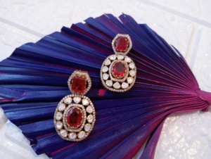Luxury 22K Gold Plated <b>Silver</b> <b>Stud</b> <b>Earring</b> Women Wedding Jewelry Everyday Gift - Product Image 4