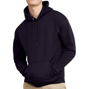 Best Selling Winter Polyester Cotton <b>Blend</b> Vintage Custom Embroidery High Quality Unisex Tech Fleece Hoodie - Product Image 4