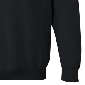 <b>Black</b> <b>Crew</b> <b>Neck</b> Pullover <b>Sweatshirt</b> Long Sleeve Graphic Print Top Ribbed Cuffs Hem Casual Fashion Apparel Comfortable - Product Image 6