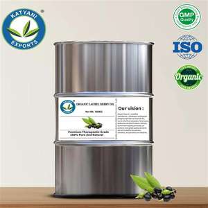 Aceite de Baya de Laurel Orgánico a Granel de Calidad Premium - Aceite Portador de Baya de Laurus Nobilis 100% Puro y Natural Prensado en Frío - De la India - Product Image 3