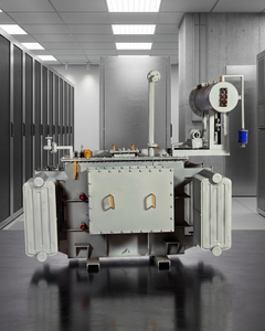 Transformateur de distribution triphasé sur mesure, 2500 kVA, enroulement en cuivre, immergé dans l'huile, type ONAN - Product Image 2