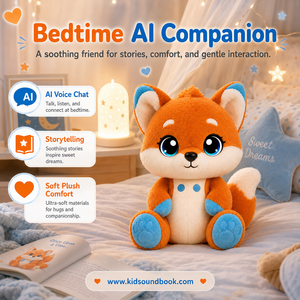 Robot Giocattolo AI per Bambini 4-9 Anni con Riconoscimento Emotivo, Attivazione Vocale, Compagno Interattivo, Ricarica USB, Certificato CE RoHS - Product Image 1