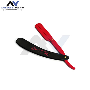 Navaja de Afeitar Profesional para Barbería, Tipo Straight Cut-Throat, Herramienta de Afeitado Premium para Salón con Cuchillas Reemplazables, Diseño Elegante para Hombres - Product Image 3