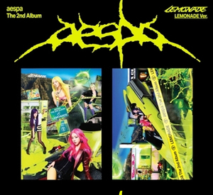 Aespa LEMONADE เพลงป๊อปเวอร์ชั่นเกาหลี กระดาษและพลาสติก สำหรับทุกวัย - Product Image 2