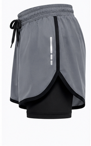กางเกงขาสั้นผู้ชายคุณภาพสูงเอวกลางสไตล์ลำลอง - Product Image 5