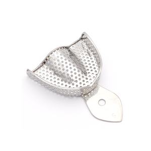 Moldes Dentales - Bandejas - Mandíbula Superior - Pequeñas, Fabricación Personalizada OEM, Venta al por Mayor, Acero Inoxidable Dental, Aprobado por la CE - Product Image 1