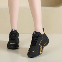 Baskets décontractées unisexe à blocs de couleur, avec empeigne en cuir synthétique superposé, chaussures de sport tendance