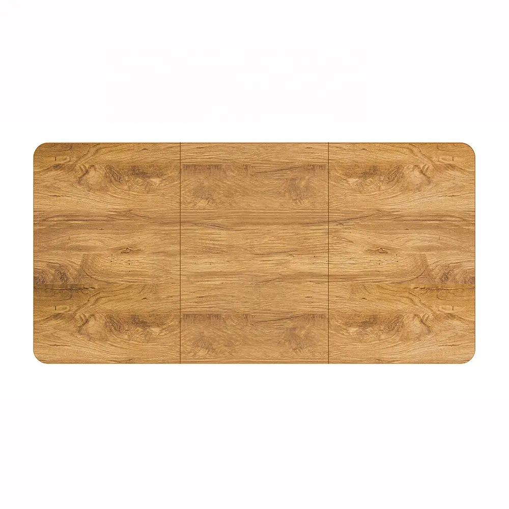 3-टुकड़ा Partitioned लकड़ी शैली बैठने-खड़े हो जाओ डेस्क तालिका के शीर्ष