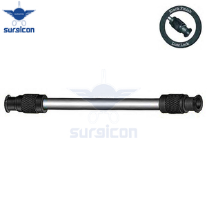 Adaptador de Transferencia Luer Lock de 4.5 cm / 1-3/4 Pulgadas de Largo, 4 mm de Diámetro, Acabado Negro, Acero Inoxidable, Cirugía Plástica, Quirúrgico, Médico - Product Image 2