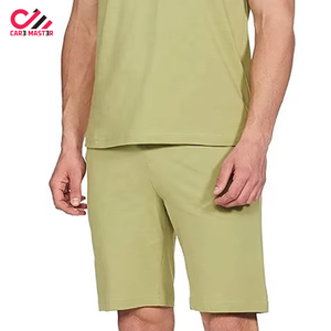 ชุดเซ็ตเสื้อยืดและกางเกงขาสั้นสองชิ้นสำหรับผู้ชาย สไตล์สตรีทแวร์ ชุดฤดูร้อน เสื้อยืดและกางเกงขาสั้นแบบยูนิเซ็กซ์ ระบายอากาศได้ดี ชุดฤดูร้อนแบบสั่งทำได้ - Product Image 5