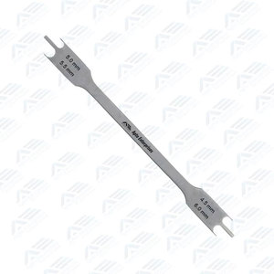 Calibrador de Altura Manual de Acero Inoxidable Apollo, Instrumentos Dentales, Puntos de Medición de 5.0 mm, Venus Dental - Product Image 6