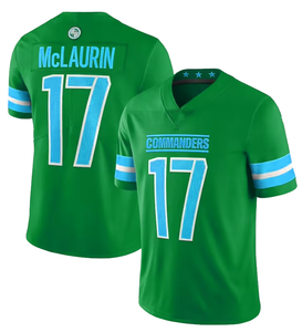 Uniforme de Fútbol Americano 2026 Sublimado, Uniforme Personalizado para Equipos Juveniles, Camiseta con Logotipo Personalizado, Jersey para Fanáticos con Cuello en V - Product Image 3