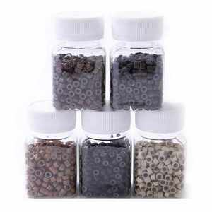 Hair Extensions Micro Rings Links <b>Beads</b> for I Tip and Stick Tip Extensions - Product Image 4