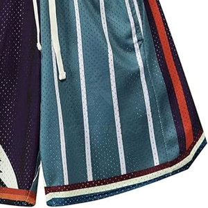 Shorts de basketball décontractés et confortables à taille mi-haute, 100 % coton, séchage rapide, haute qualité, service OEM pour les matchs d'équipe - Product Image 6