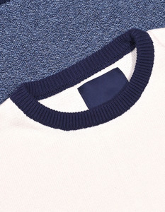 ผู้ผลิตเสื้อสเวตเตอร์ผู้ชายจากปากีสถาน เสื้อสเวตเตอร์น้ำหนักเบา ดีไซน์ทันสมัย คอวีถักลายหลากสี ขายส่ง รับออกแบบตามสั่ง - Product Image 4