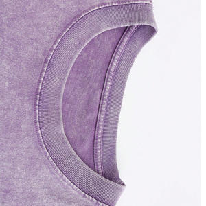 Camiseta Unisex Extra Grande para Hombre y Mujer, Lavada al Ácido, 100% Algodón, Personalizable para Marca Privada - Product Image 3