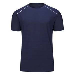 Nouveau T-shirt pour homme, fabrication pakistanaise, vente en gros, col en V, manches courtes, coupe ample, 100% coton, couleurs personnalisées, 300g, lettrage - Product Image 6