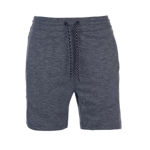 Pantalones Cortos Bermuda de Punto para Hombre, Color Sólido, con Cordón Ajustable, Cintura Media, Transpirables, de Algodón - Product Image 1