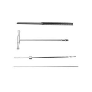 ชุดเครื่องมือศัลยกรรมกระดูก PFNA Nail – ระบบสกรูแบบมีรูขนาด 6.5 มม. |   เครื่องมือผ่าตัดสำหรับการรักษาบาดแผลทำจากเหล็กกล้าไร้สนิม |   ชุดอุปกรณ์ตะปูยึดกระดูกต้นขา - Product Image 3