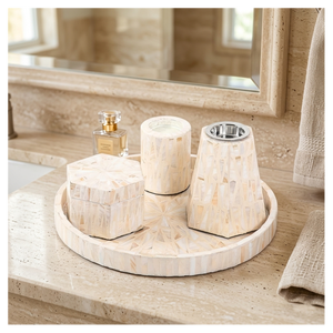 Factory Price Wholesale Mother of Pearl Incense Burner Set Mother of Pearl Bakhoor Burner <b>MOP</b> Bakhoor Burner Gift Box Ramadan - Product Image 1