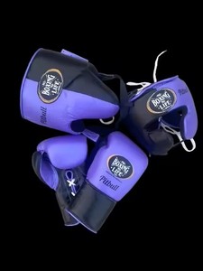 Guantes de Entrenamiento de Boxeo Personalizados, Estilo Mexicano, Sin Boxeo No Hay Vida, de Cuero Vacuno Premium, Antideslizantes y Absorbentes de Humedad, para MMA, Sanda y Kick Boxing - Product Image 3