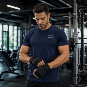 Camiseta Deportiva Ajustada para Hombre, Impresión por Sublimación Personalizada, Tejido Transpirable - Ideal para Entrenamiento de Levantamiento de Pesas y Ropa Deportiva - Product Image 5