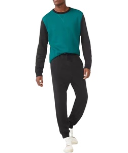 เสื้อสเวตเชิ้ตแขนยาวคอกลมผ้าฟลีซสองสีสำหรับผู้ชาย สไตล์สตรีทแวร์ ขายส่ง เสื้อกันหนาวสำหรับฤดูหนาว รุ่นปี 2026 - Product Image 1