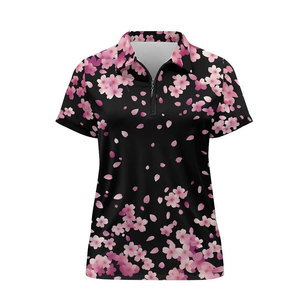 Camisetas Polo Personalizadas al por Mayor para Mujer, con Diseño Impreso, Hechas con Tela Ligera para Uso Activo y Eventos Empresariales - Product Image 1