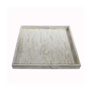 Bandejas decorativas hechas a mano con incrustaciones de hueso - Product Image 4