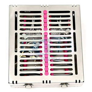 Ensemble d'instruments dentaires professionnels, kit composite de base, instruments chirurgicaux manuels, équipements dentaires - Product Image 5