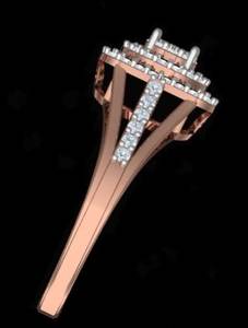<b>Top</b> Demanded Luxury Moissanite Diamond Ring for <b>Wedding</b> or Anniversary & Bridal Jewelry Available at Affordable Price - Product Image 3
