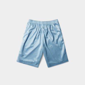 Nouveaux shorts de course de plage confortables et doux pour garçons et hommes, 100 % polyester, grande taille, en maille, avec logo personnalisé - Product Image 2
