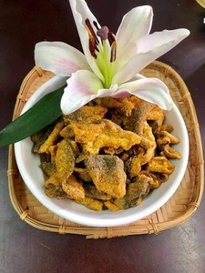 ตัวอย่างฟรี ขายส่ง ปลาแซลมอนอบกรอบ แผ่นหนังปลา รสไข่เค็ม อาหารทะเลอบกรอบ บรรจุภัณฑ์สุญญากาศ อายุการเก็บรักษา 12 เดือน - Product Image 4