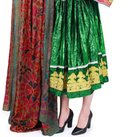 Robe traditionnelle afghane Kuchi en mousseline de soie, longue, faite à la main, respirante, vintage, ethnique, broderie tribale, patchwork, ourlet évasé