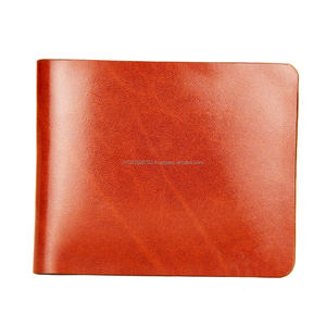 Portefeuille de cartes mince de luxe pour hommes Logo personnalisé Court sac à main en cuir de luxe Fermeture ouverte Protection RFID Polyester Vente en gros d'usine - Product Image 2