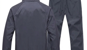 Ensemble de survêtement décontracté deux pièces pour femme, imprimé léopard, 100 % coton, manches longues, coupe ample, vente en gros - Product Image 6